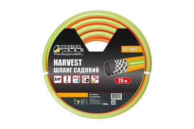 Шланг для поливу MASTERTOOL HARVEST помаранчевий 3/4" 25м (92-1047)