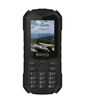 Мобільний телефон Sigma mobile X-treme PV68 black Чорний (IP68)
