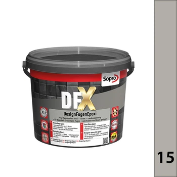 Епоксидна фуга Sopro DFX 1205 сірий №15 (3 кг)