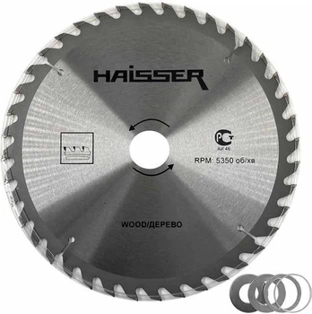 Диск пильний по дереву HAISSER 300х32 48 зуб (16476)