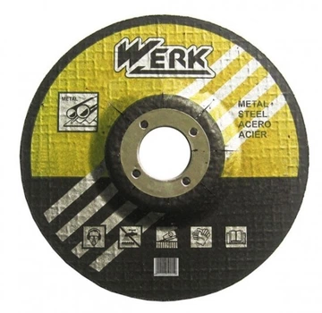 Круг зачисний по металу WERK 230х6,3х22,23мм (34019)