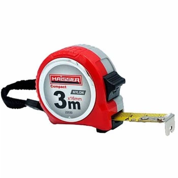Рулетка Haisser 3 м х 16 мм (94639)