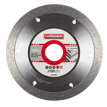 Диск алмазний HAISSER PRO CERAMICS 125x1,6xx22,23 4212601 (107647)