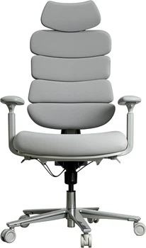 Кресло компьютерное офисное эргономичное OfficePro FlexCore ОС120B Grey