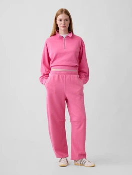 Спортивный костюм женский на флисе GAP 559485421 L Розовый (1161691088)