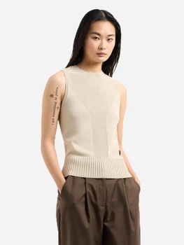 Жилет жіночий Armani Exchange 895262986 XL Бежевий (1161830940)