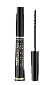 Тушь для ресниц L'Oreal Paris Telescopic Carbon Extra Black Extreme ультрачерная, 8 мл