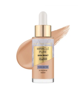 Тональный крем-сыворотка для лица Max Factor Miracle Pure 2in1 Skin Reset Serum Foundation 30-40 - Fair to Light, 30 мл