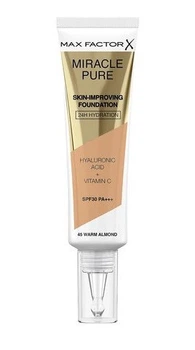 Тональна основа для лица Max Factor Miracle Pure Skin-Improving Foundation SPF 30 PA+++ 45 Warm Almond, 30 мл