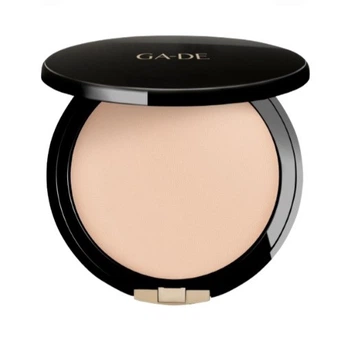 Стойкая компактная пудра с зеркалом GA-DE Rich & Moist Pressed Powder SPF 15 - 011, 10 г