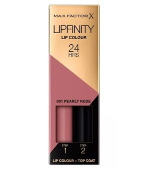 Помада для губ Max Factor Lipfinity 001 - Pearly Nude, 4 мл