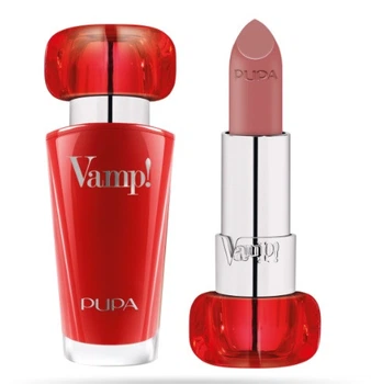 Помада Pupa Vamp!Lipstick Extreme Colour with Plumping treatment 205 Iconic Nude, 35г