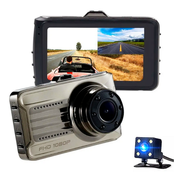 Автомобільний реєстратор із двома камерами DVR V13
