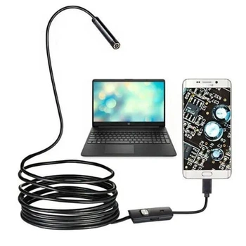 Эндоскоп для смартфона с USB, 5м