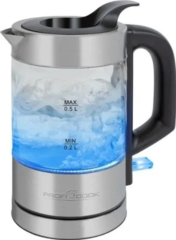 Czajnik elektryczny Profi Cook PC-WKS 1228 G Srebrny