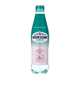 Напій Borjomi Aromati сильногазований з ароматом вишні та гранату 0.5 л (4860019003265)