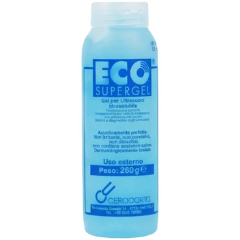 ECO Supergel Гель для УЗД та лазерної епіляції, 260 г