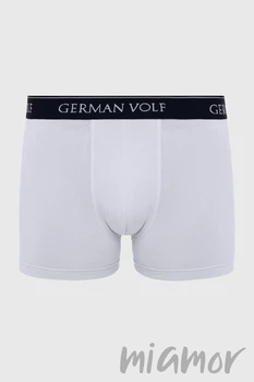 Мужские трусы боксеры из хлопка German Volf 23102 XXL Белый