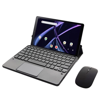 Клавиатура-подставка беспроводная Smart Keyboard + Мышка для Acer Iconia Tab A8 Ukr+Eng Black