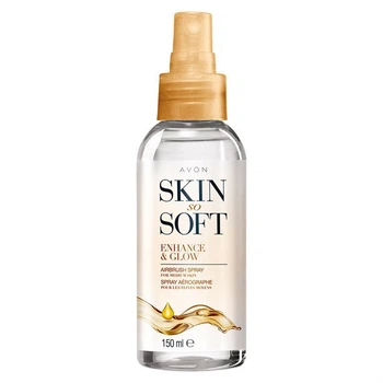 AVON SKIN SO SOFT Легкий спрей-автозасмага для тіла «Сяйво» 150мл