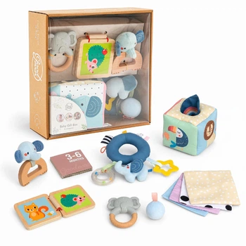 Розвивальний набір іграшок для немовлят Goodevas BabyBox 3-6 місяців