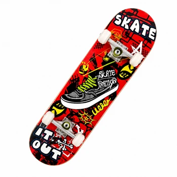 Дитячий скейтборд для початківців Scale Sports Skate It Out 78×19,5 см клен ABEC-7 до 80 кг
