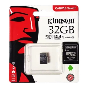 Мапа пам'яті microSD Kingston Class 10 UHS-I 32 ГБ