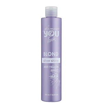 Маска You Look Professional BLOND Silver Shine Mask Glamour для збереження кольору та нейтралізації небажаної жовтизни волосся 250 мл
