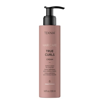 Крем незмивний для кучерявого волосся LAKME TEKNIA Hair Care TRUE CURLS Cream 45162 для формування локонів з термозахистом 200 мл