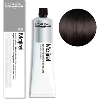Фарба для волосся стійка L'Oreal Professionnel Majirel 5/0 світло-коричневий натуральний інтенсивной 60 мл