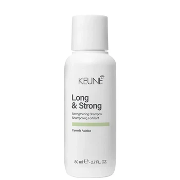 Шампунь KEUNE Long & Strong Care Shampoo безсульфатний для зміцнення та укріплення волосся 80 мл