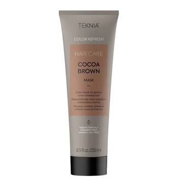Маска LAKME TEKNIA Hair Care COCOA BROWN MASK Color Refresh 44222 для оновлення кольору коричневих відтінків волосся 250 мл