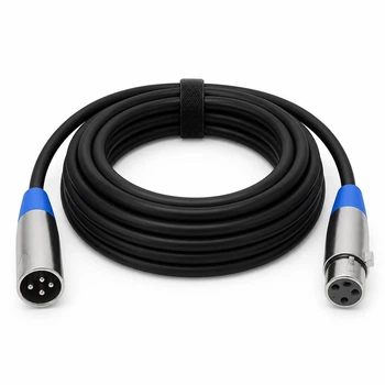 Мікрофонний кабель XLR тато-мама (3-пін), 1.5-91 м