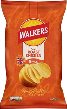 Чіпсі Walkers Roast Chicken 150 грам