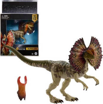 Динозавр Дилофозавр Мир Юрского Периода Jurassic World Hammond Collection Dilophosaurus Mattel JKM93