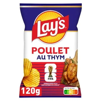 Чіпси Pringles Lay's Poulet au Thym 120 грам