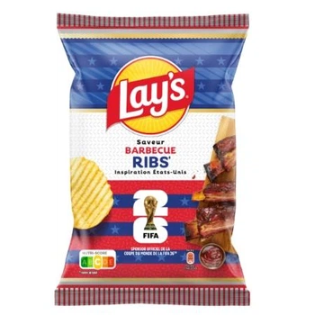 Чіпси Pringles Lay's Barbecue Ribs 120 грам