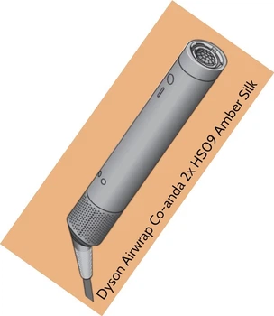 Multistyler Dyson Airwrap Co-anda 2x HS09 Amber Silk (143161-01)
