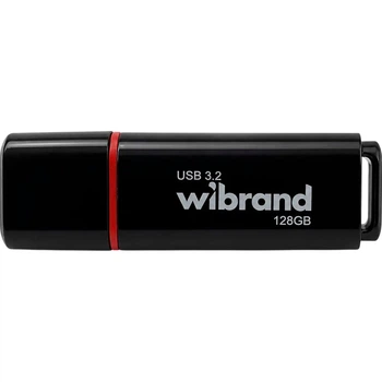 USB флеш накопитель Wibrand 128GB Scarab Black USB 3.2 (WI3.2/SC128P11B)