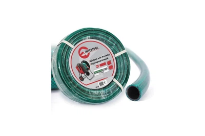Шланг поливальний Intertool 3/4" х 30 м зелений 3-х шаровий (GE-4045)