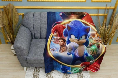 Плед «Sonic. Movie. Characters» Однослойный, 150х210 см