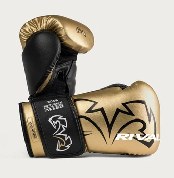 Боксерські рукавички RIVAL RS11V Evolution Sparring Gloves 14 унций Gold (RS11V-Gold-14oz)
