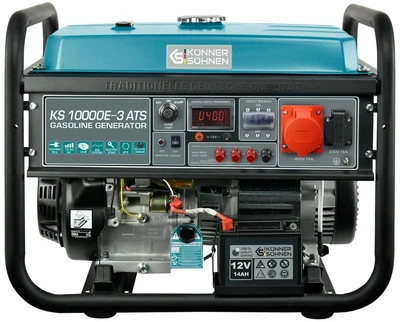 Генератор бензиновый Konner&Sohnen KS 10000E-3 ATS
