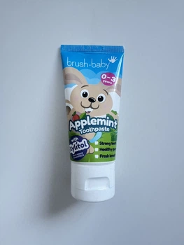 Дитяча зубна паста Brush-Baby Браш бейбі 0 - 3 років 50 мл з ксилітом