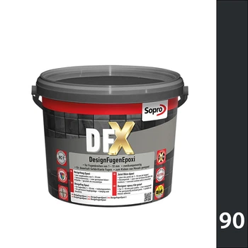 Епоксидна фуга Sopro DFX 1211 чорний №90 (3 кг)