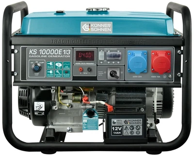 Генератор бензиновый Konner&Sohnen KS 10000E-1/3