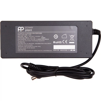 Універсальний блок живлення PowerPlant 220 V, 12 V 60 W 5 A (6.5*4.4)