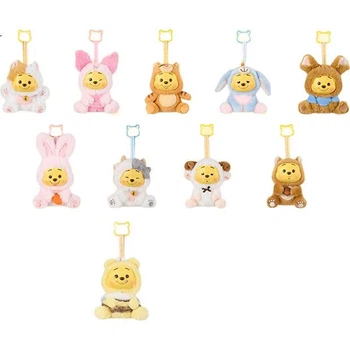 MINISO Disney Винни-Пух, плюшевая игрушка-подвеска в закрытой коробке, подарок на день рождения, одна коробка