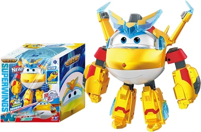 AULDEY Super Wings Детская игрушка-трансформер, робот с голосовыми и световыми эффектами, супер-аксессуар, подарок на день рождения для Цзинь Сяочжи.