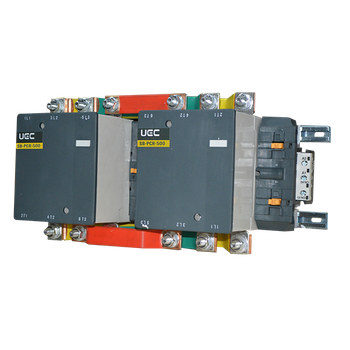 Контактор реверсивний SB-РCR-500 500А 380В/АС3 UEC [PCR6-SB-500-380]